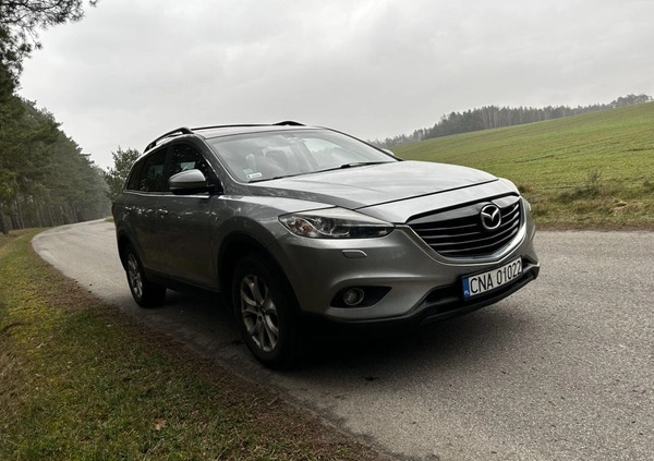 Mazda CX-9 cena 61900 przebieg: 147492, rok produkcji 2015 z Szubin małe 667